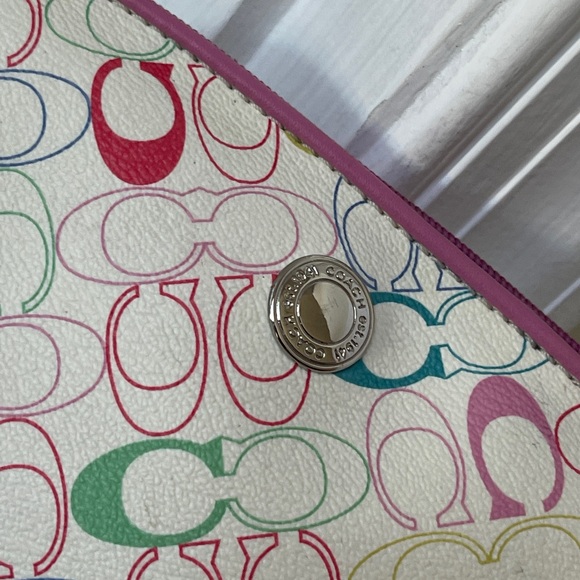 Coach Cosmetics Pouch EUC - Picture 2 of 9